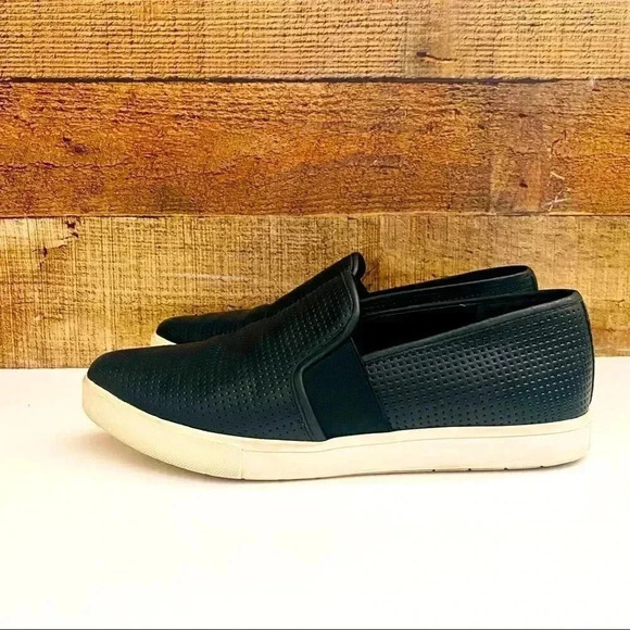 Vince Pierce Perforated Leather Sneakers - Picture 3 of 10